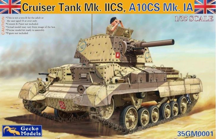 35GM0001  техника и вооружение  Cruiser Tank A10 Mk.IA CS   (1:35)