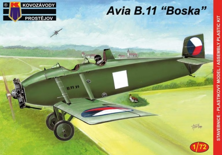 KPM0078  авиация  Avia B.11 "Boska"  (1:72)