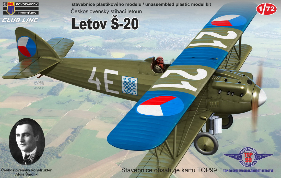 CLK0010  авиация  Letov Š-20  (1:72)
