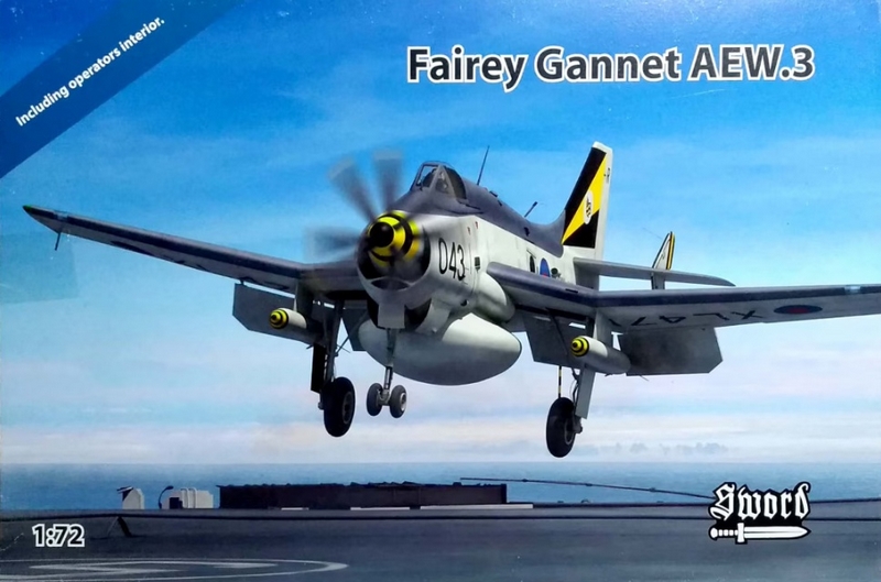 72088SE  авиация  Fairey Gannet AEW.3  (1:72)