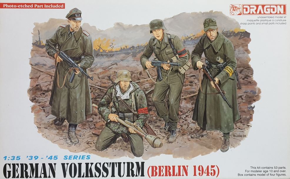 6020  фигуры  German Volkssturm (Berlin 1945) (1:35)