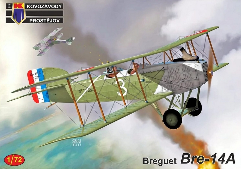 KPM0321  авиация  Breguet Bre-14A  (1:72)