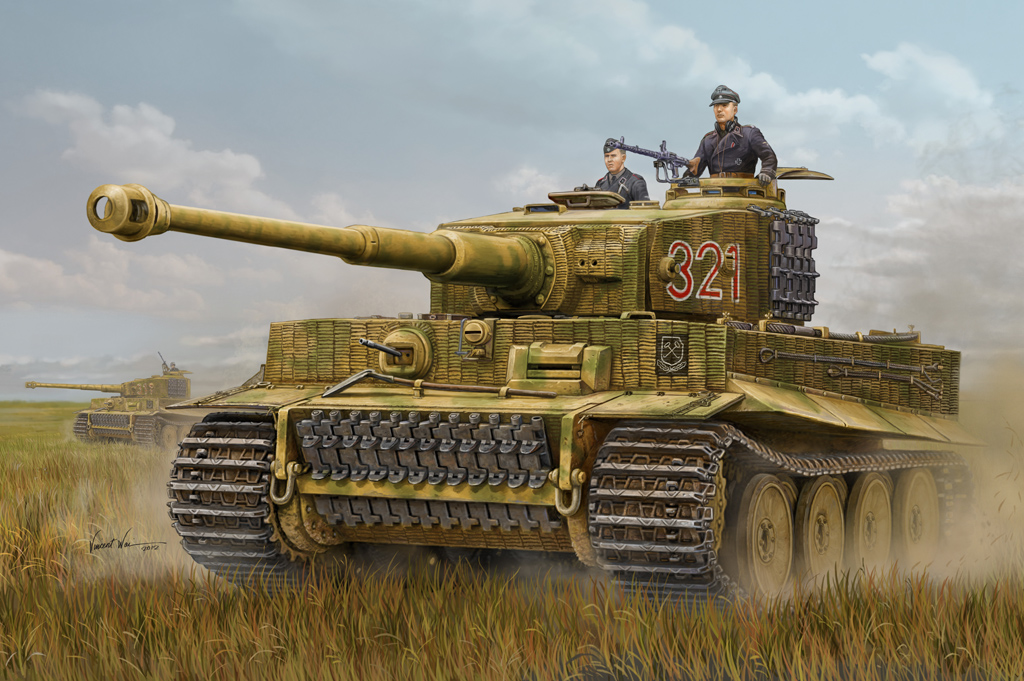 82601  техника и вооружение  Pz.Kpfw. VI Tiger I  (1:16)