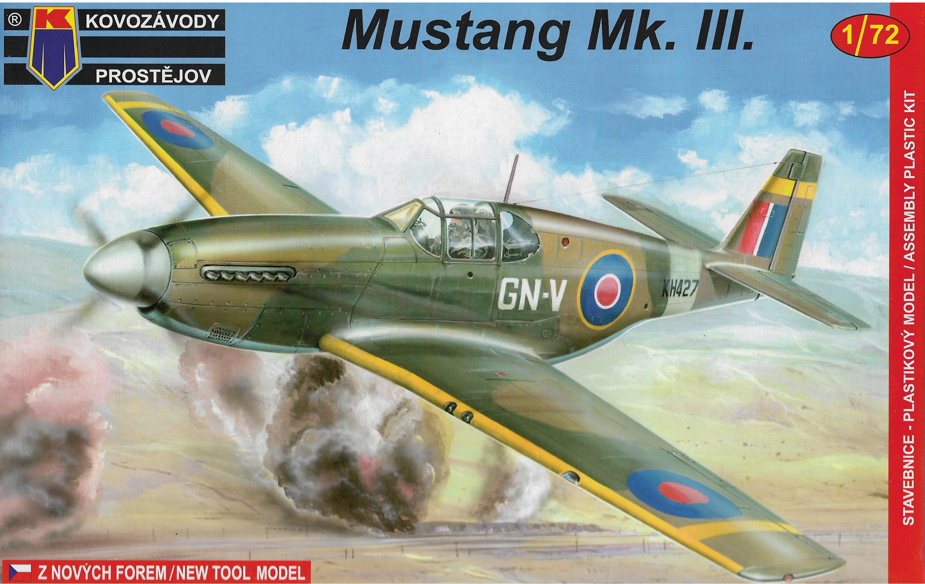 KPM0031  авиация  Mustang Mk. III.  (1:72)