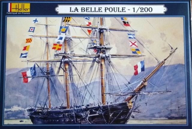 80838  флот  Парусник La Belle Poule  (1:200)