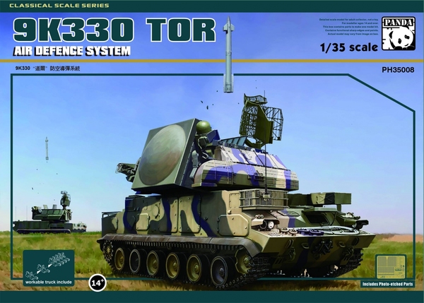 PH35008  техника и вооружение  ЗСУ  9K330 TOR Air Defence System  (1:35)