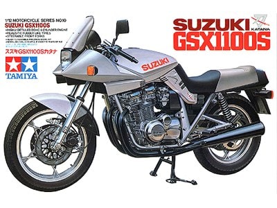 14010  автомобили и мотоциклы  Suzuki  GSX1100S Катана (1:12)