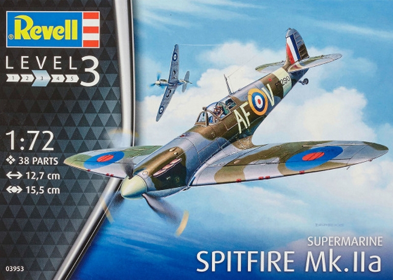 03953  авиация  Spitfire Mk.II  (1:72)