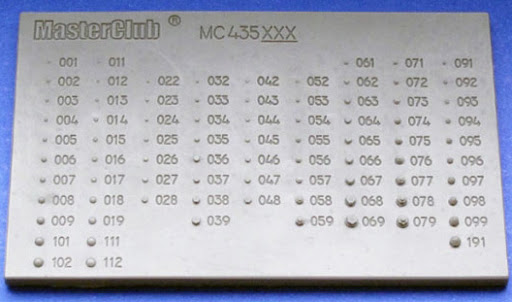 MC435100  дополнения из смолы  Catalog-sample rivets, bolts, nuts