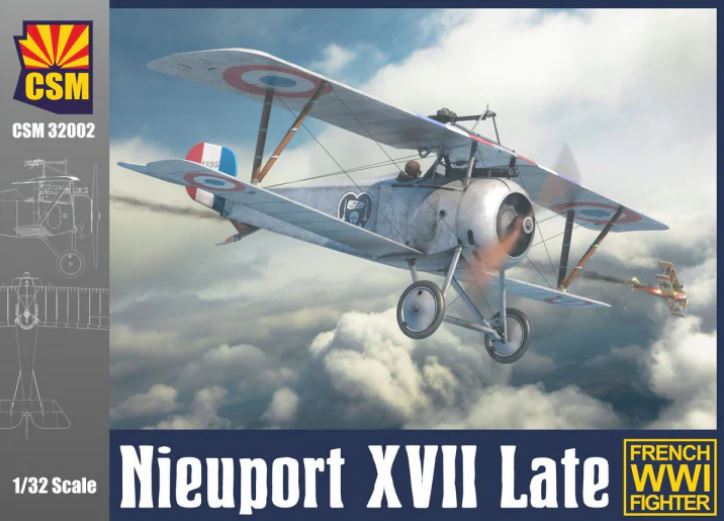 CSM32002  авиация  WW I Nieuport XVII Late  (1:32)