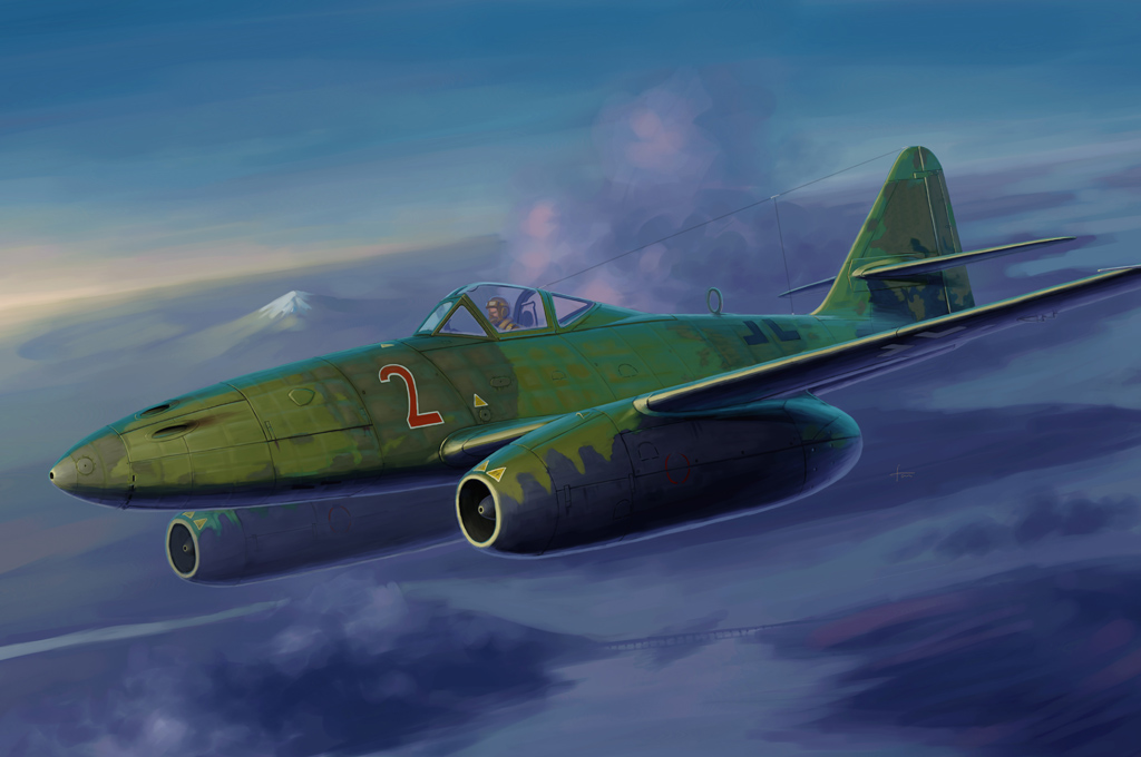 80369  авиация  Messerschmitt Me 262 A-1a  (1:48)