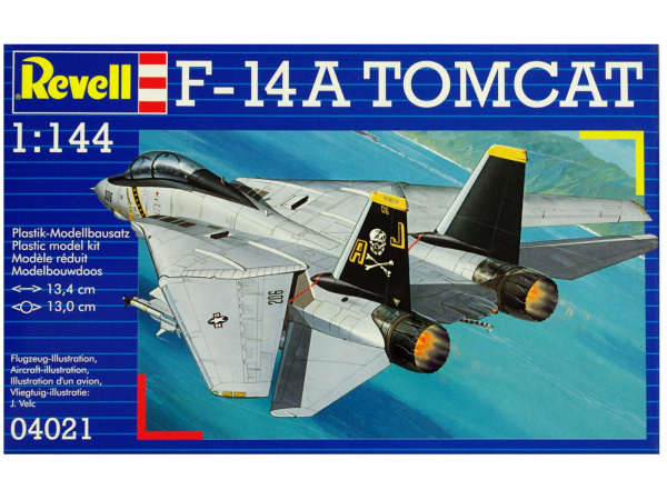 04021  авиация  F-14A "Томкэт" (1:144)