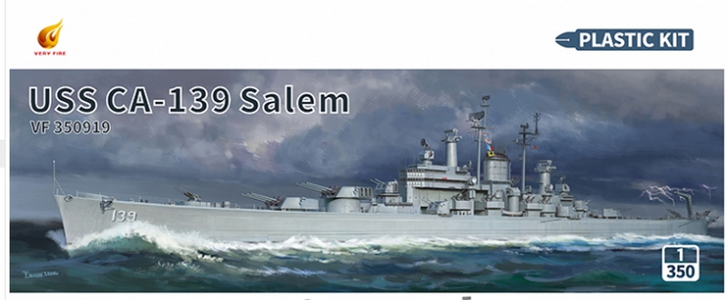 VF350919  флот  USS Salem CA-139  (1:350)