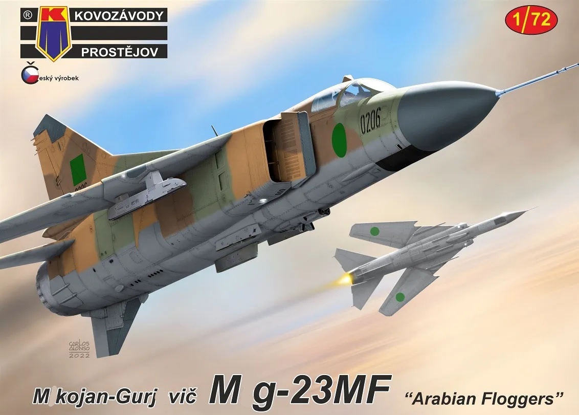 KPM0309  авиация  M&G-23MF „Arabian Floggers“  (1:72)