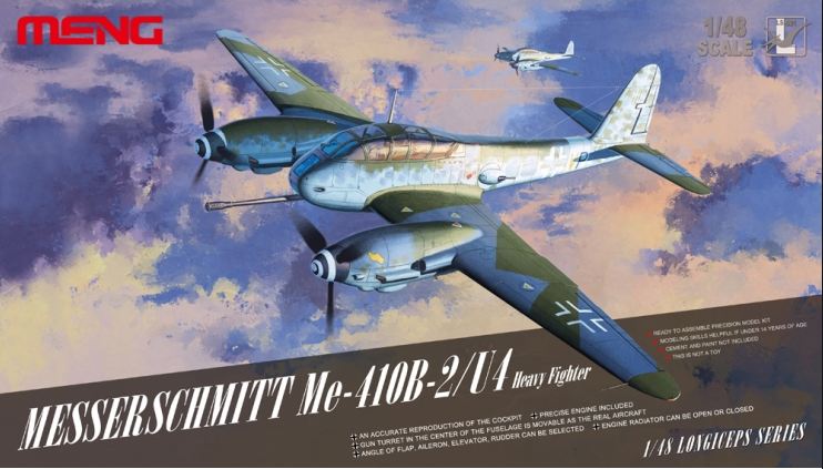 LS-001  авиация  Messerschmitt Me 410B2/U4  (1:48)