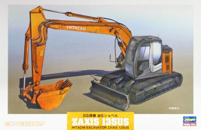 66001  техника и вооружение  Hitachi Excavator Zaxis 135US  (1:35)