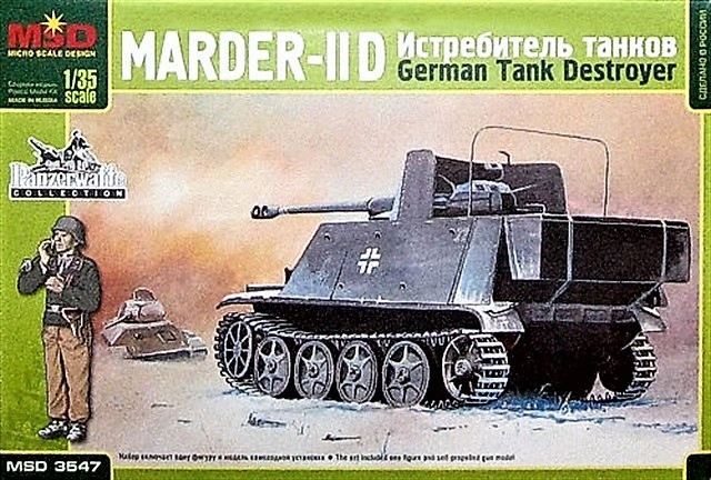 3547  техника и вооружение  Marder IID с фигурой  (1:35)