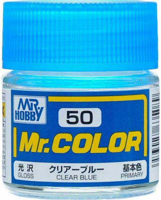 C 50  краска 10мл  CLEAR BLUE