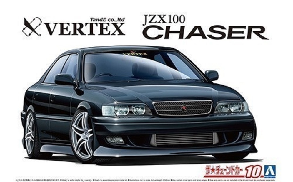 05981  автомобили и мотоциклы  Vertex JZX100 Chaser Tourer V '98  (1:24)
