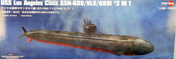 83530  подводная лодка  USS Los Angeles Class SSN-688 (1:350)