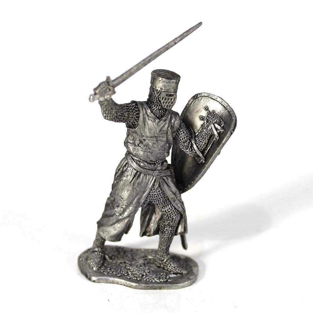 098 M  миниатюра  Европейский рыцарь,12в