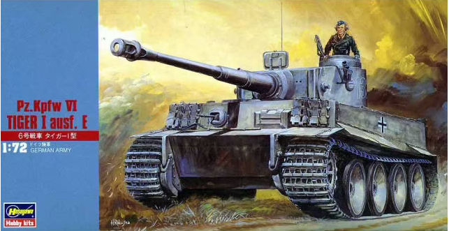 31108  техника и вооружение  Pz.Kpfw VI Tiger I Ausf. E  (1:72)