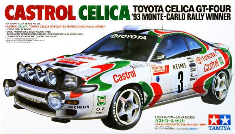 24125  автомобили и мотоциклы Toyota Castrol Celica (1:24)