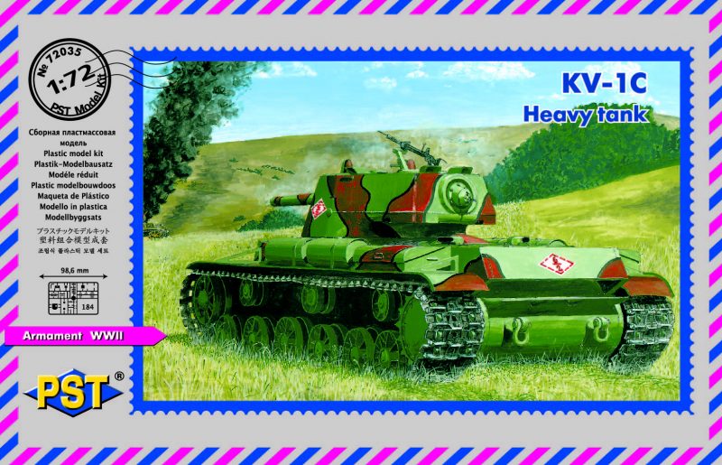72035  техника и вооружение  KV-1C (1:72)
