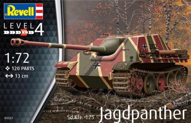 03327  техника и вооружение  Jagdpanther Sd.Kfz. 173  (1:72)