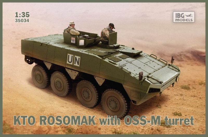35034IBG  техника и вооружение  KTO Rosomak with OSS-M turret  (1:35)
