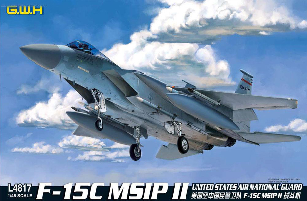 L4817  авиация  F-15C MCIP ANG  (1:48)