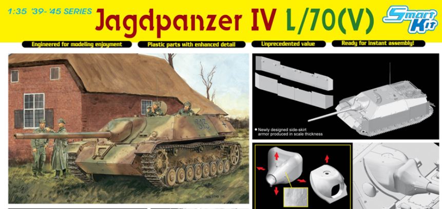 6397 техника и вооружение  САУ Jagdpanzer IV L/70(V) (1:35)