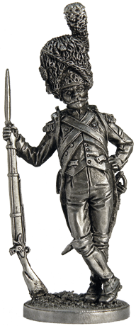 NAP-11  миниатюра  Рядовой полка пеших гренадер Имп. Гвардии. Франция, 1804-15 гг.