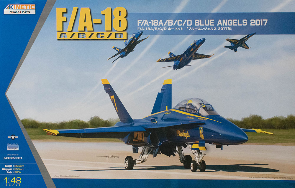 K48073  авиация  F/A-18A/B/C/D BLUE ANGELS 2017  (1:48)