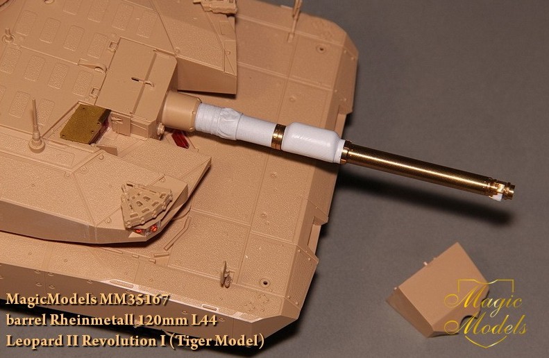 MM35167  стволы  металлические  Rheinmetall Rh 120mm L/44. Leopard II Revolution I   (1:35)