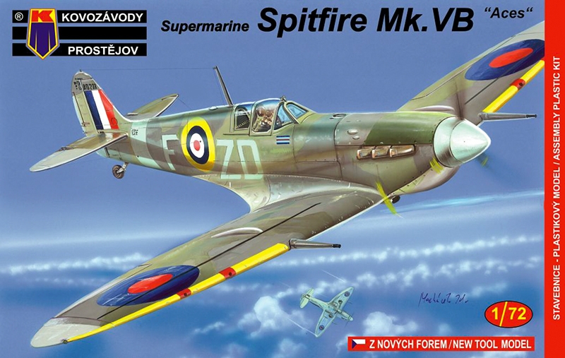 KPM0074  авиация  Spitfire Mk.VB  (1:72)