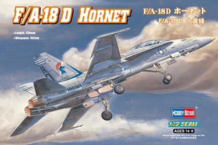 80269  авиация  F/A-18D Hornet (1:72)