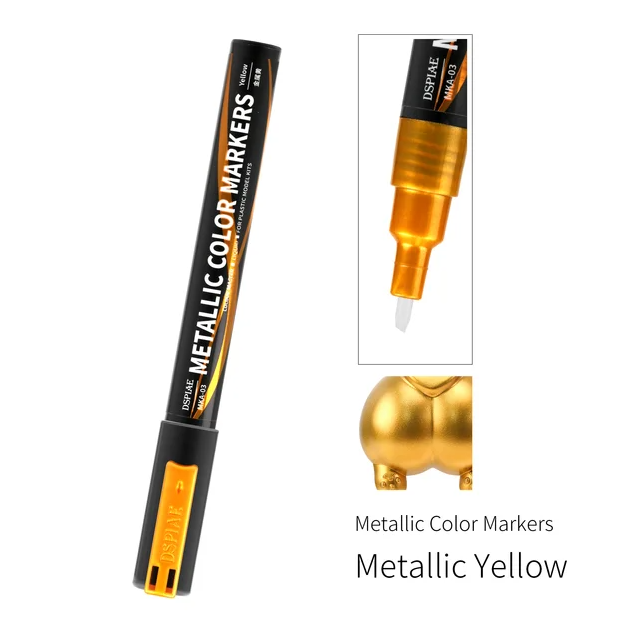 MKA-03  краска  Маркер Metallic Yellow