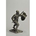 54-39  миниатюра  Средневековый рыцарь, 15 в.