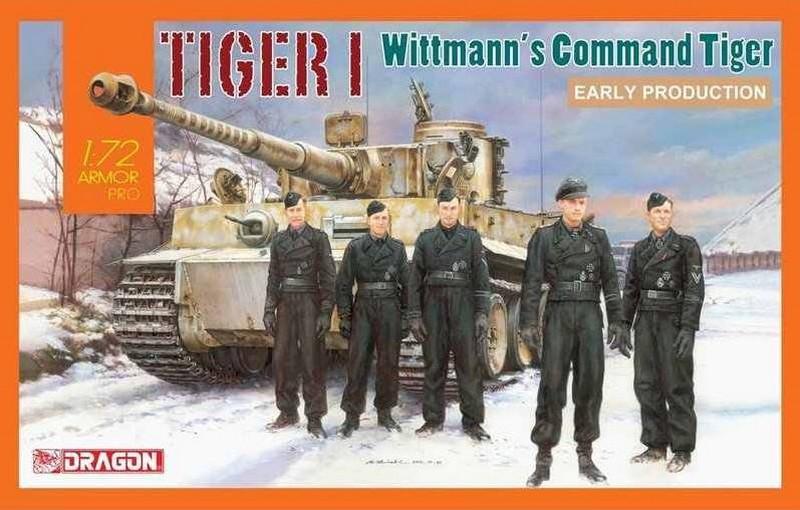 7575  техника и вооружение  Tiger I Early Production, Wittmann's Command Tiger  (1:72)