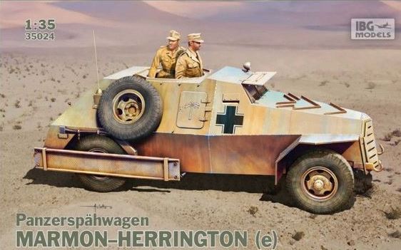35024IBG  техника и вооружение  Panzerspahwagen Marmon-Herrington (е)  (1:35)