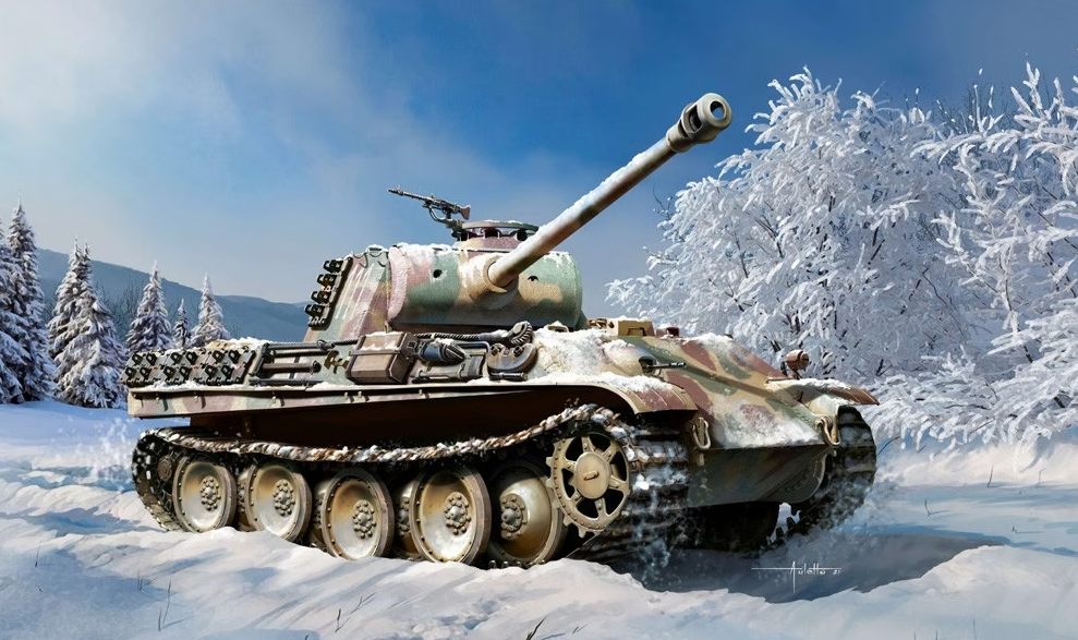 13529  техника и вооружение  Pz.Kpfw.V Panther Ausf.G "Ver. Early"  (1:35)