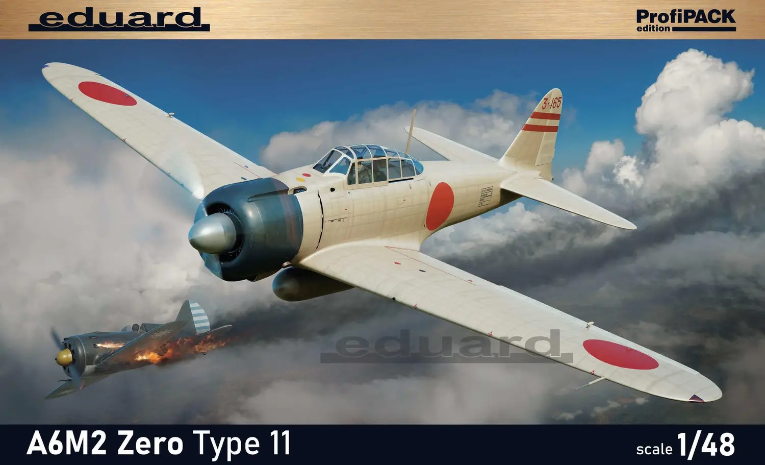 82211  авиация  A6M2 Zero Type 11  (1:48)