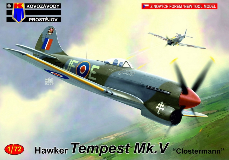 KPM0220  авиация  Tempest Mk. V "Closterman"   (1:72)