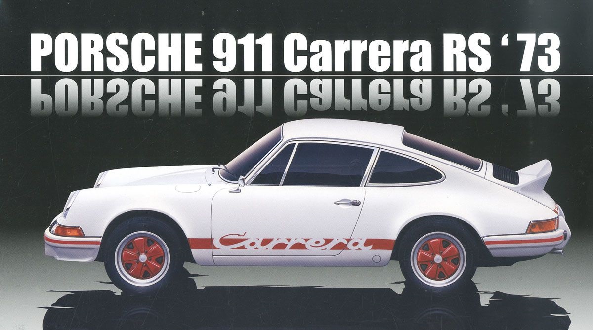 12706  автомобили и мотоциклы  Porsche 911 Carrera RS `73  (1:24)