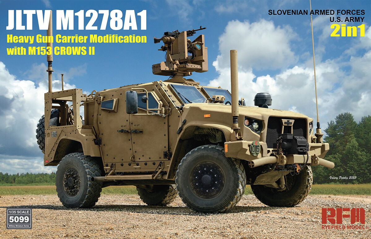 RM-5099  техника и вооружение  JLTV M1278A1 С M153 CROWS II  (1:35)