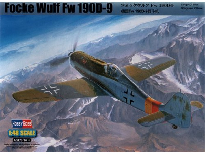 81716  авиация  Focke-Wulf Fw 190D-9  (1:48)