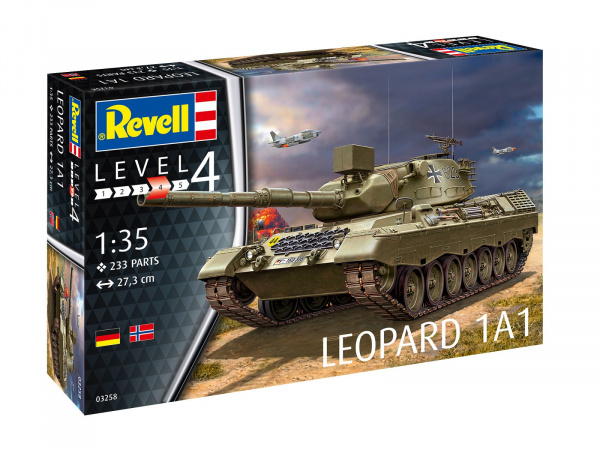 03258  техника и вооружение  Leopard 1A1   (1:35)