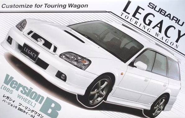 03553  автомобили и мотоциклы  Subaru Legacy Touring Wagon Version B  (1:24)