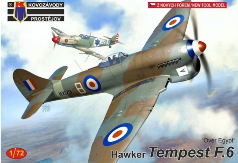 KPM0225  авиация  Tempest F.6 "Over Egypt"   (1:72)